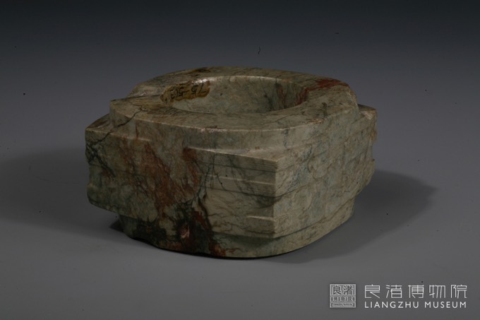 Simplified Human-Deity Pattern Jade Cong